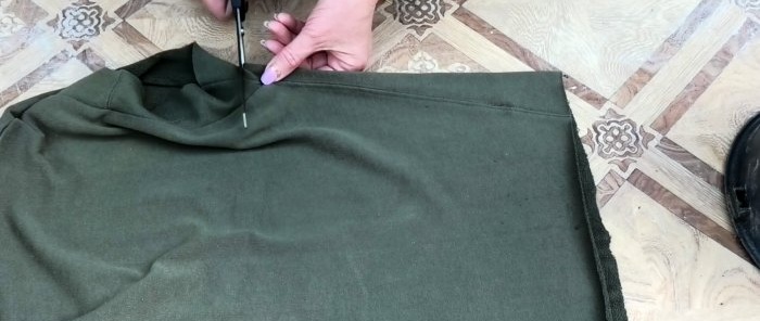 Test de soca de bricolatge fet amb una galleda antiga i draps