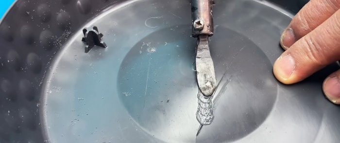 Maaasahang DIY repair ng mga plastic crack