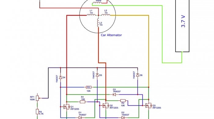 Bir araba jeneratöründen güçlü bir fırçasız motor nasıl yapılır