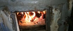 How to prepare a fireproof mortar and plaster a stove with it