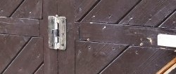How to make a door hinge with a 2 in 1 closer