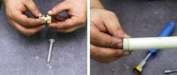 Cómo hacer una boquilla cortahilos para tubos de PP. Suministro de agua plegable con sus propias manos.