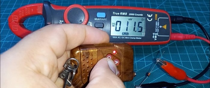 Hvordan teste en hvilken som helst radiofjernkontroll med et vanlig multimeter