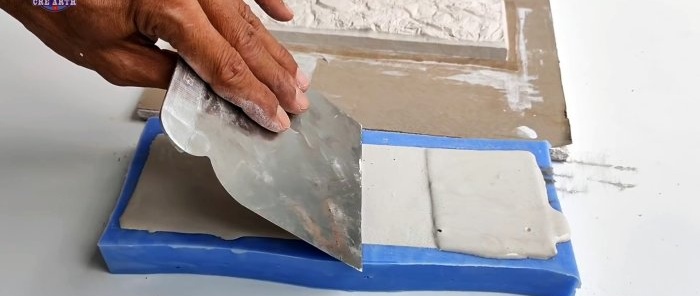 Cómo hacer tu propio molde para fundir azulejos de yeso