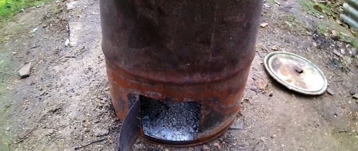 How to Make a Smokeless Stove to Burn Garden Waste