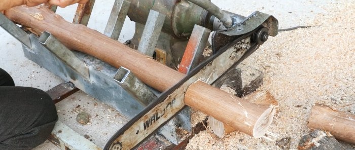 Cách chế tạo máy cưa gỗ dễ dàng