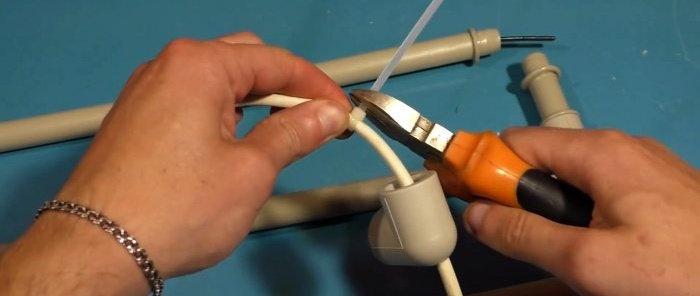 איך להכין מייבש נעליים חשמלי מצינורות PP