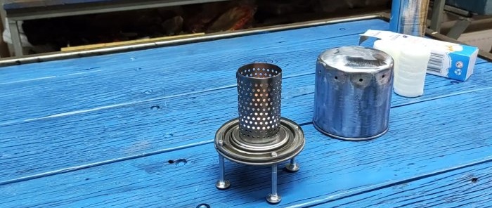 Kako napraviti grijač za ruke ili šator od filtera rabljenog ulja