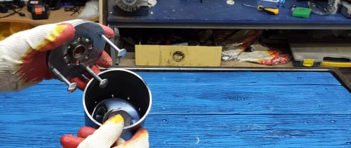 Πώς να φτιάξετε ένα θερμαντήρα χεριών ή σκηνής από χρησιμοποιημένο φίλτρο λαδιού