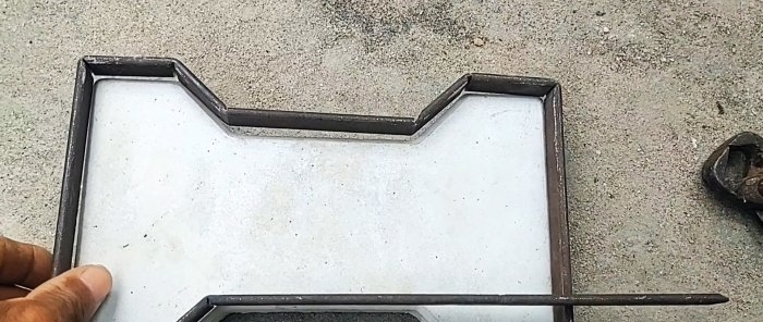 Come realizzare un timbro e un rilievo sotto le lastre di pavimentazione su cemento