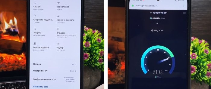 Hur du ökar Wi-Fi-hastigheten på din smartphone med mer än 2 gånger med en enkel installation