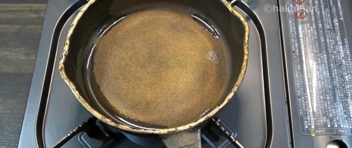 How to restore an old rusty frying pan