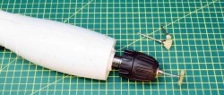 How to convert an old blender into a mini drill (Dremel)