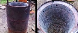 Como fazer um fogão sem fumaça para queimar resíduos de jardim