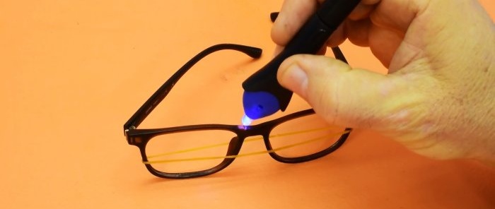 Inovatívna náhrada superglue UV lepidla pre rýchle opravy doma