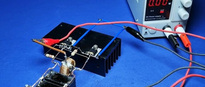 Útmutató az indukciós fűtőtest készítéséhez kezdő elektronikában