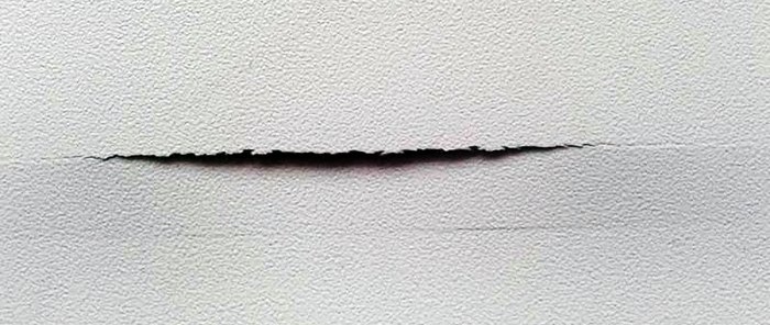 How and with what to repair cracks in a plastic window sill