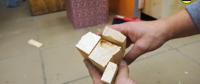 Kako napraviti sjekiru s dvije oštrice za brzo cijepanje drva