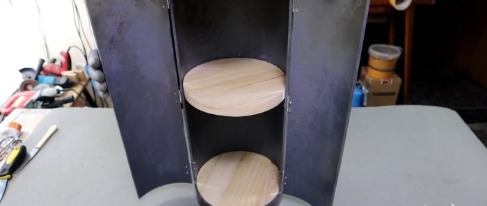 Kā no PVC caurules izgatavot stūra skapi vannas istabai