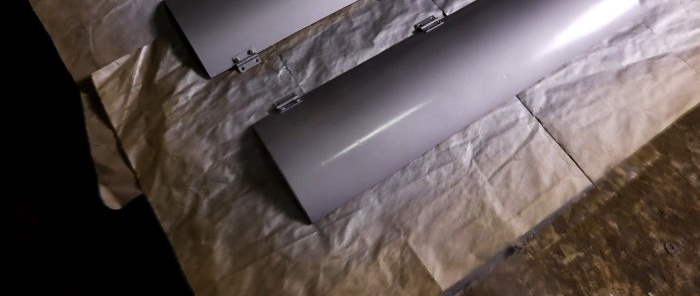 Comment fabriquer un meuble d'angle pour une salle de bain à partir d'un tuyau en PVC