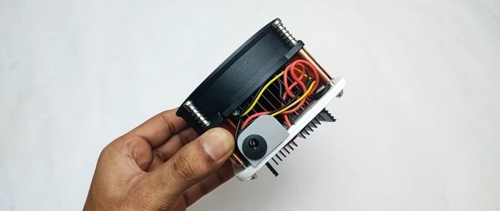 Mini aparat de aer condiționat DIY