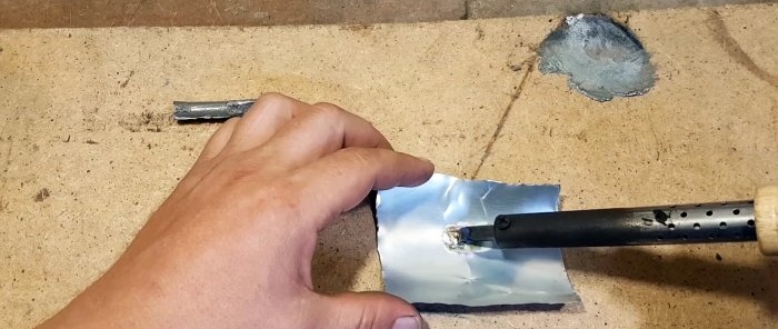 Löten von Aluminium mit Stäben von Aliexpress. Wie zuverlässig ist es?