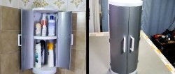 Como fazer um armário de canto para banheiro com tubo de PVC