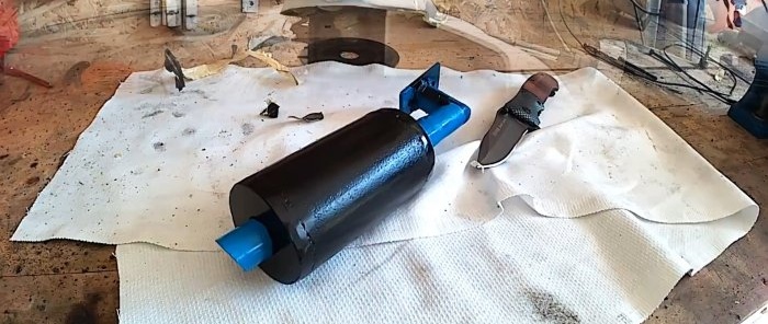 Fabricació d'un silenciador per a una talladora casolana