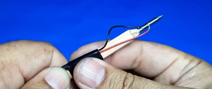 Hoe je snel een soldeerbout maakt van een 5 V-potlood
