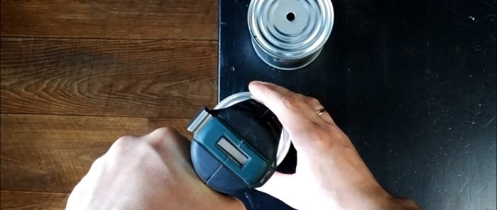 איך להכין מנורה בסגנון לופט מקופסאות שימורים