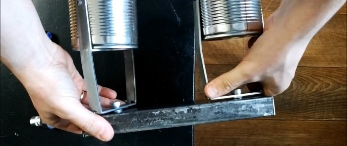 Kako napraviti lampu u stilu potkrovlja od limenki