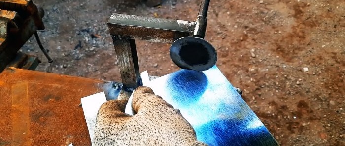 Kaip pagaminti metalo pjovimo įrankį iš senų vožtuvų