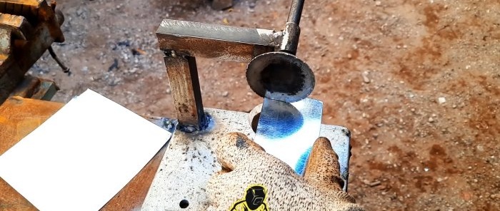 Kako napraviti alat za rezanje metala od starih ventila