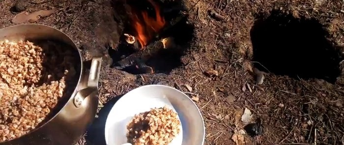 How to make a smokeless scout fire