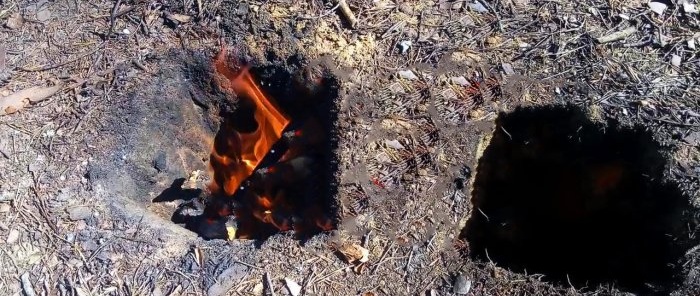 Ako založiť skautský oheň bez dymu