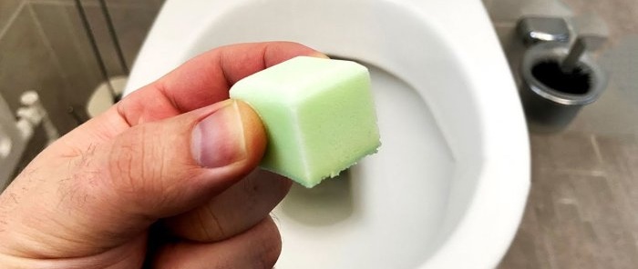 How to Make Toilet Cleaning Cubes
