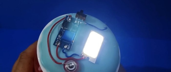 Suyla çalışan bir el feneri nasıl yapılır