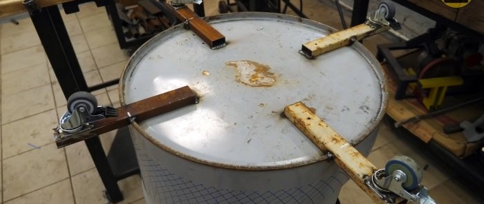 كيفية صنع شواية باربيكيو من البرميل