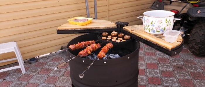 Comment faire un barbecue à partir d'un tonneau