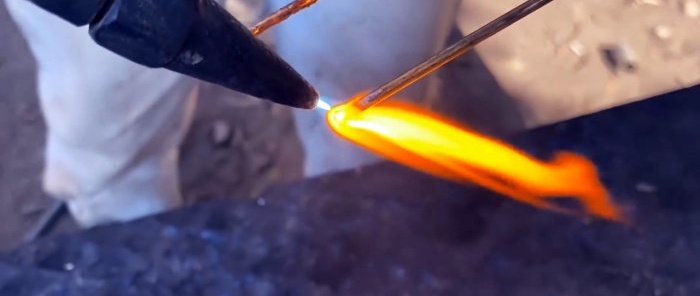 How to weld metal as thick as a razor blade