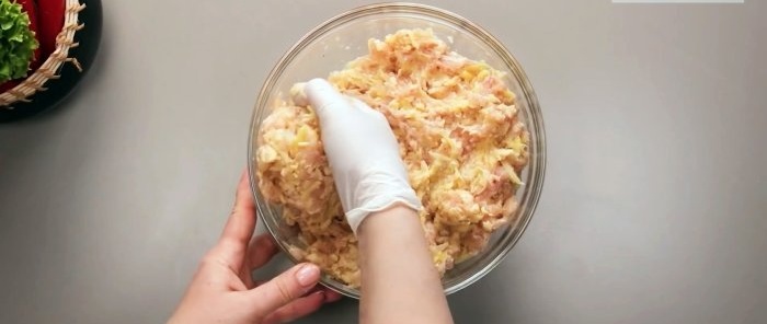 De meest malse kipfiletkoteletten met aardappelen Verbazingwekkende technologie met invriezen
