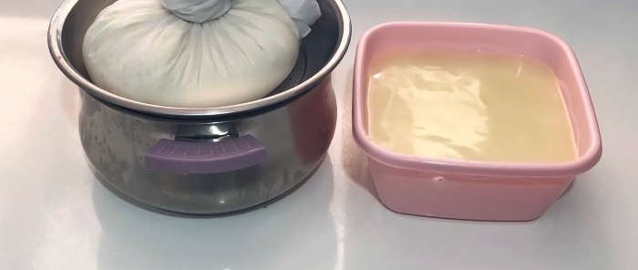 Recipe para sa malambot na brine cheese na may pinakamababang halaga ng mga sangkap