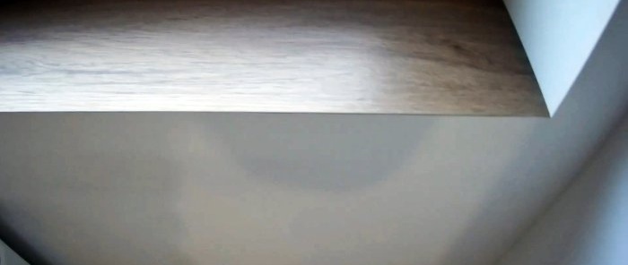 Πώς να χρησιμοποιήσετε το δάπεδο laminate που έχει απομείνει και να φτιάξετε ένα περβάζι παραθύρου σχεδόν δωρεάν