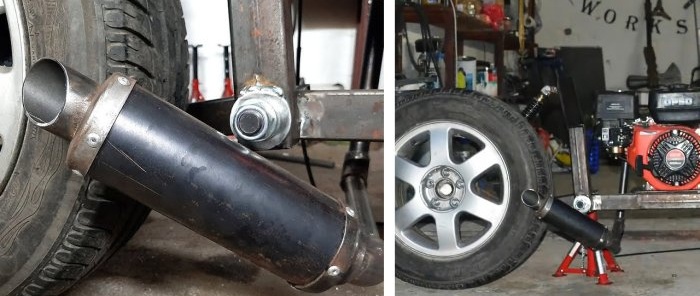 Paano gumawa ng mabisang muffler para sa makina ng motorsiklo