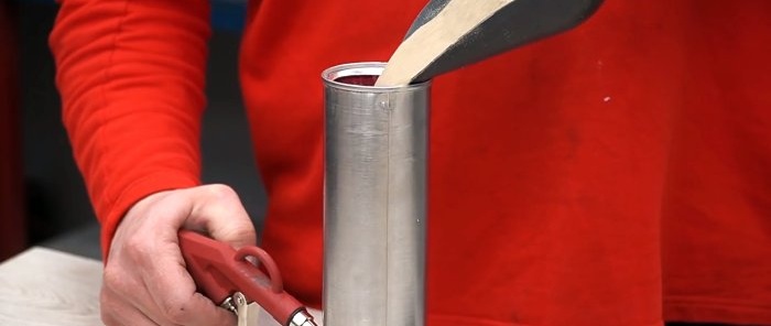 Jak vyrobit mini pískovač pomocí aerosolové plechovky