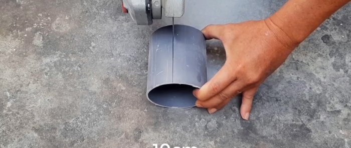 Kā izveidot pretvārstu kanalizācijai no PVC caurulēm