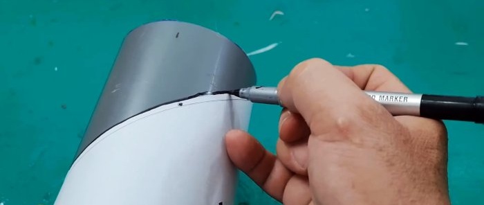 Cum se face o supapă de reținere din țeavă din PVC