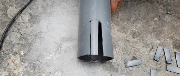 Jak vyrobit zpětný ventil z PVC trubky