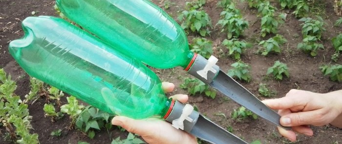 PET şişeleri kullanarak iç mekan veya bahçe bitkilerini sulamak için basit bir sistem nasıl yapılır?