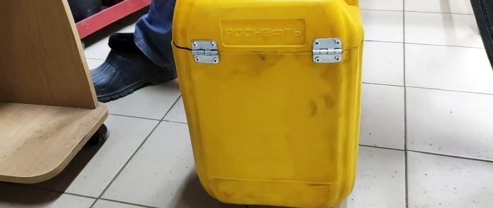 Jak zrobić wygodną walizkę na sprzęt spawalniczy z kanistra